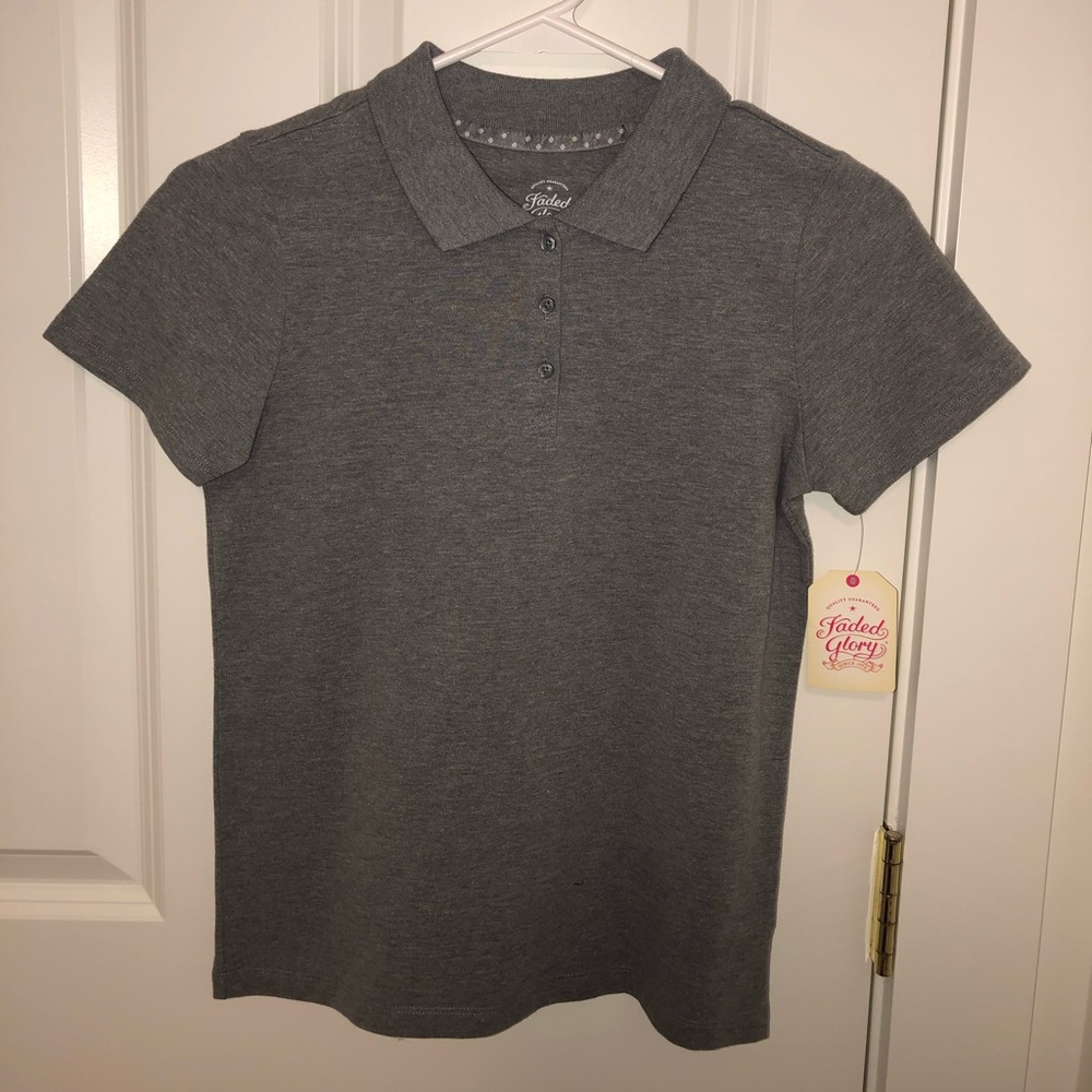 Gray shirt